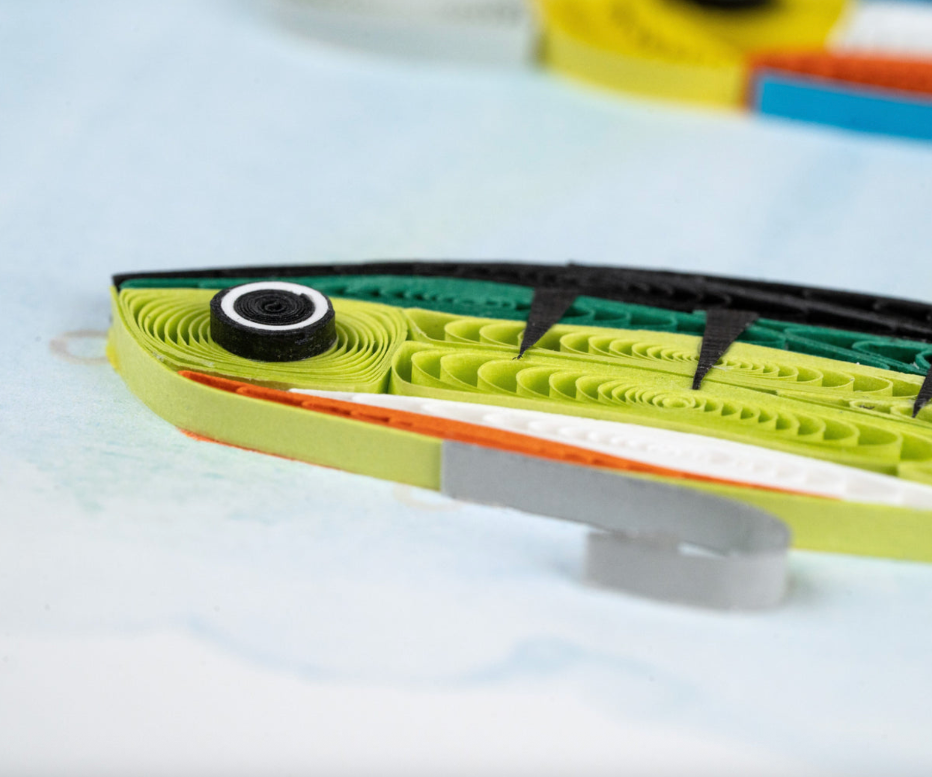 Fishing Lures Blank Quilling Card