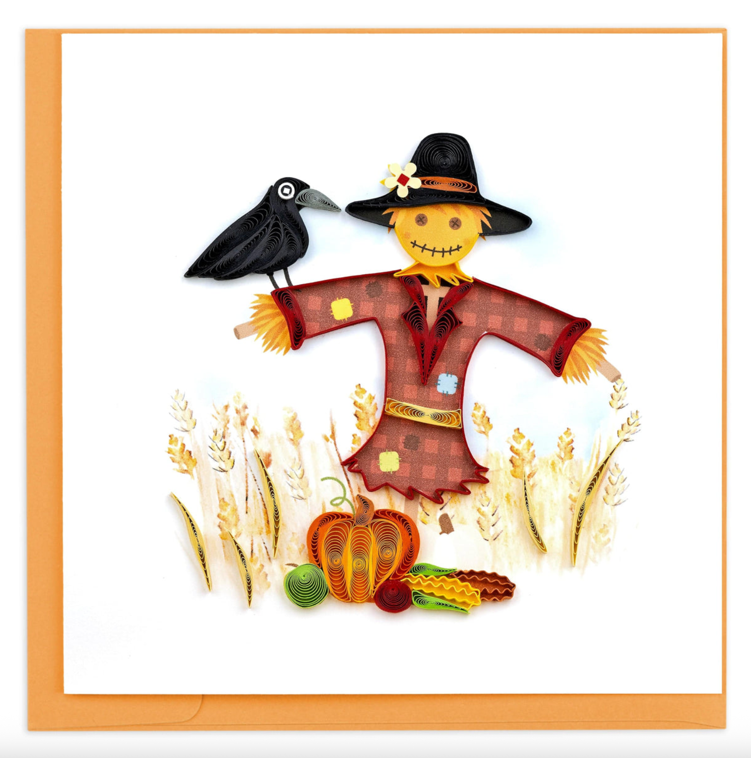 Scarecrow Blank Quilling Card