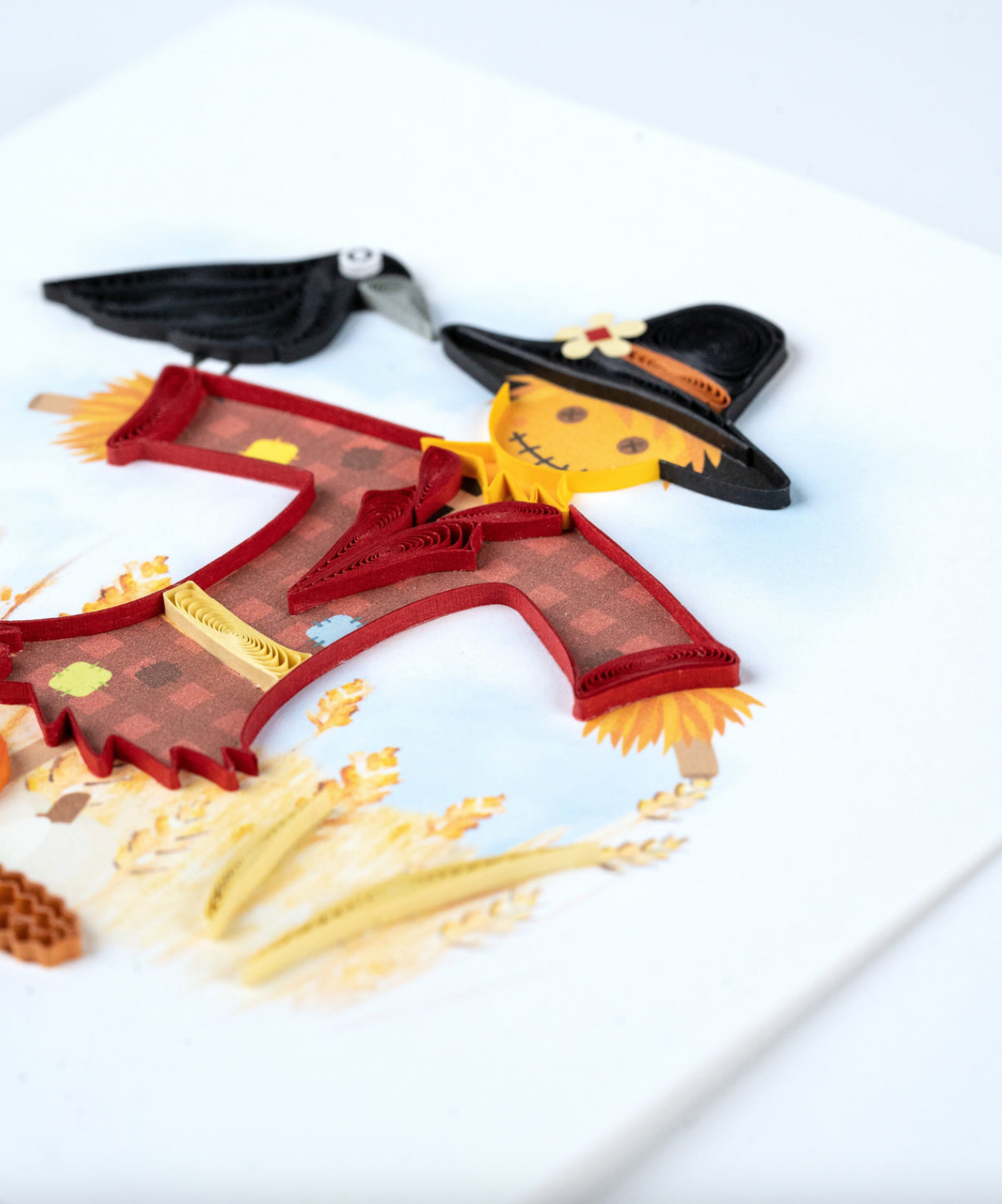 Scarecrow Blank Quilling Card