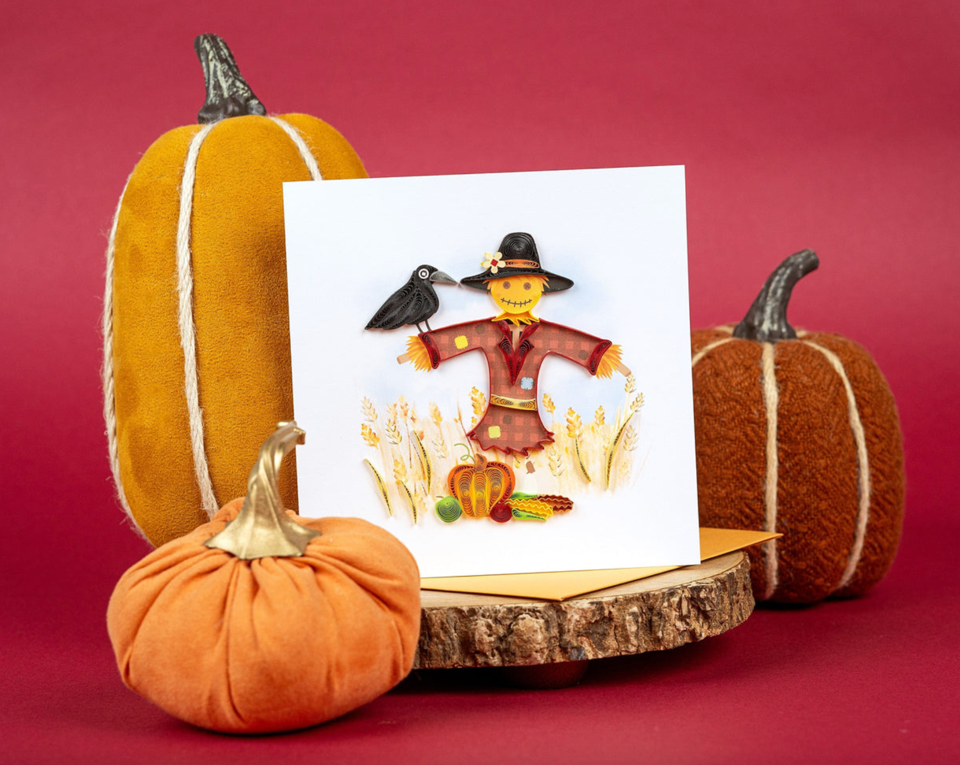 Scarecrow Blank Quilling Card