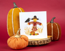 Scarecrow Blank Quilling Card