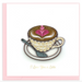 Love Latte Blank Quilling Card