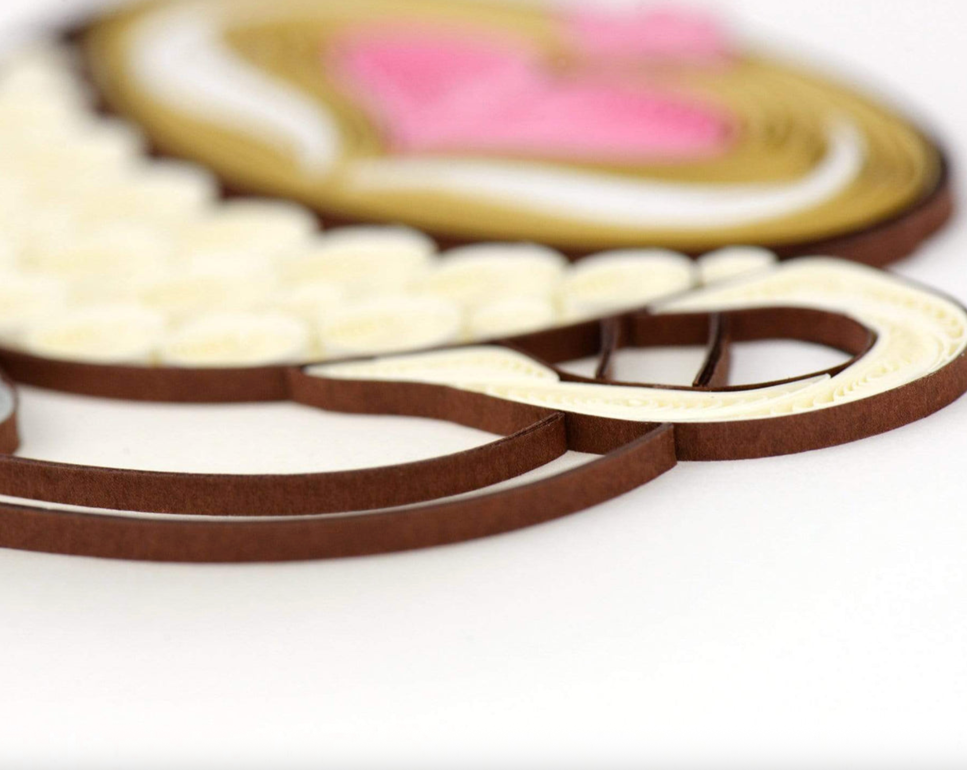 Love Latte Blank Quilling Card