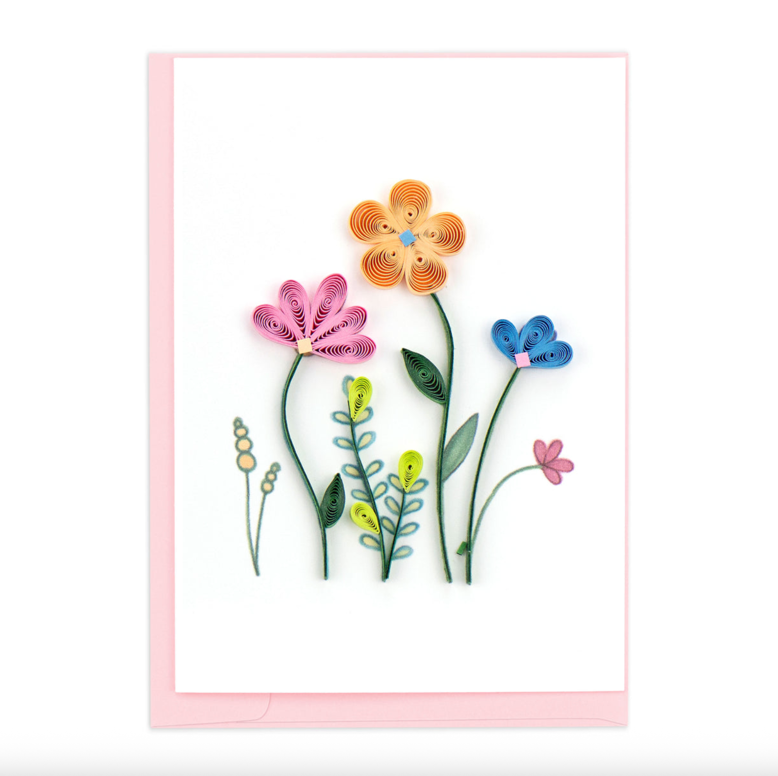 Wildflowers Quilled Gift Enclosure