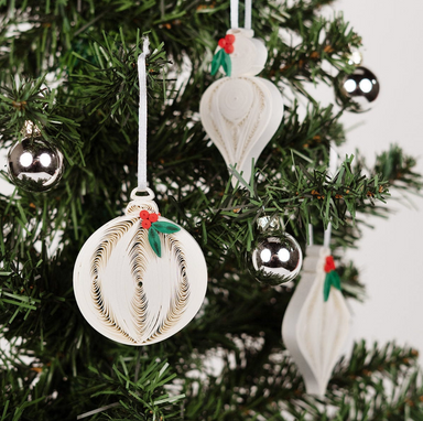 Quilled Christmas Ornaments Box Set