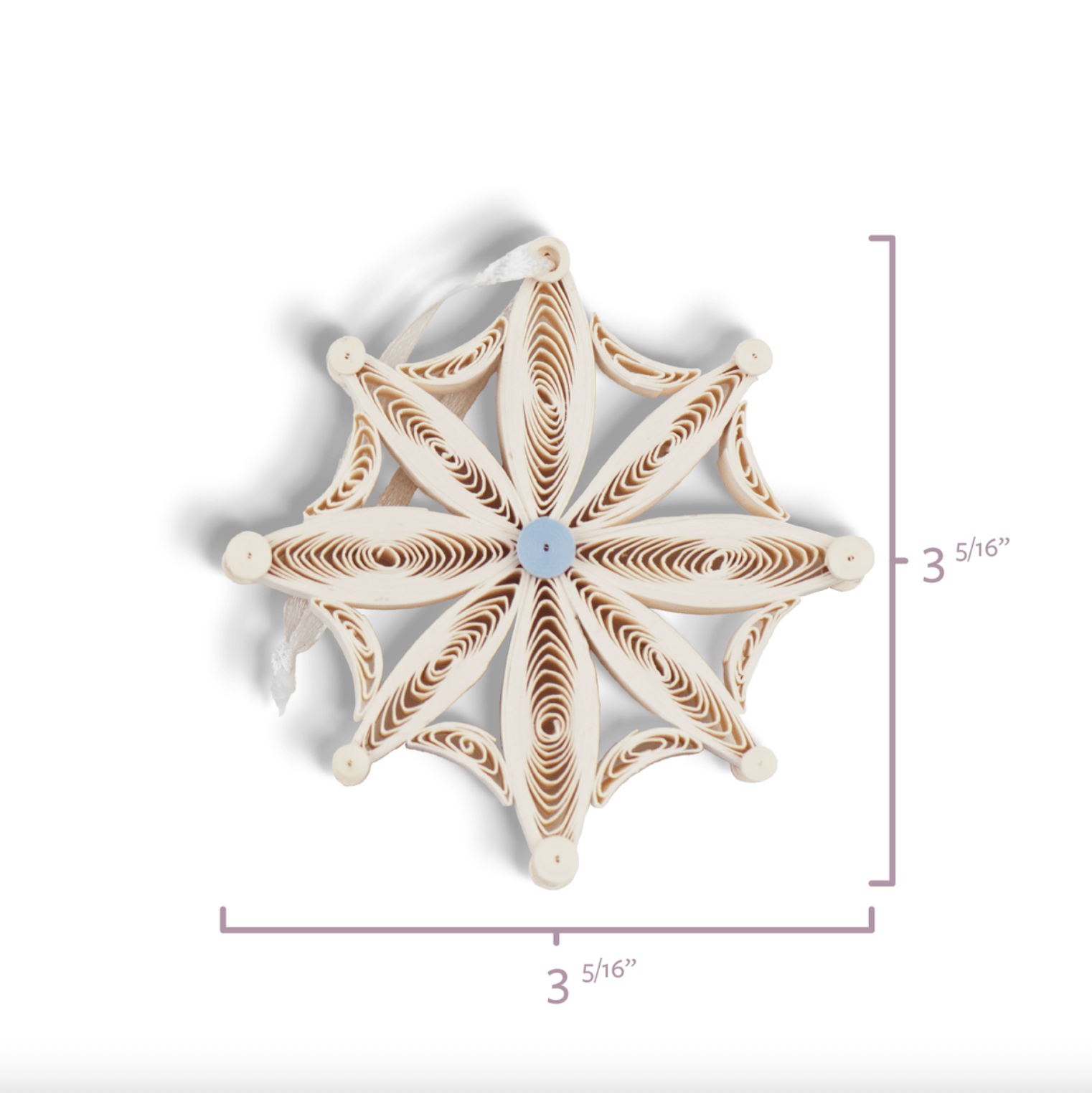 Quilled Snowflake Ornaments Box Set