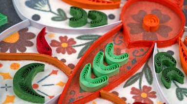 Cottage Core Moth Blank Quilling Card