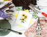 Wild Sunflowers Blank Quilling Card