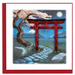 Torii Gate Blank Quilling Card