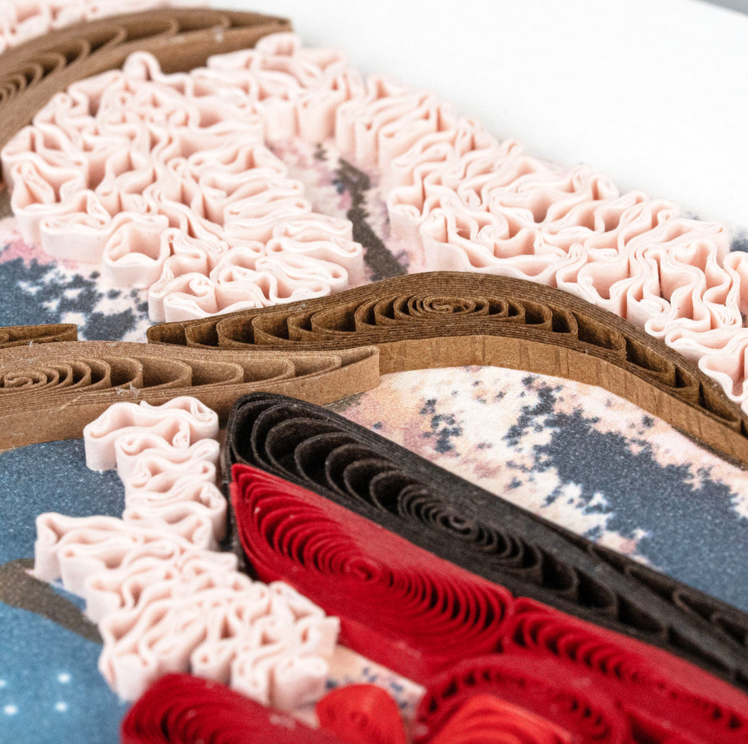 Torii Gate Blank Quilling Card