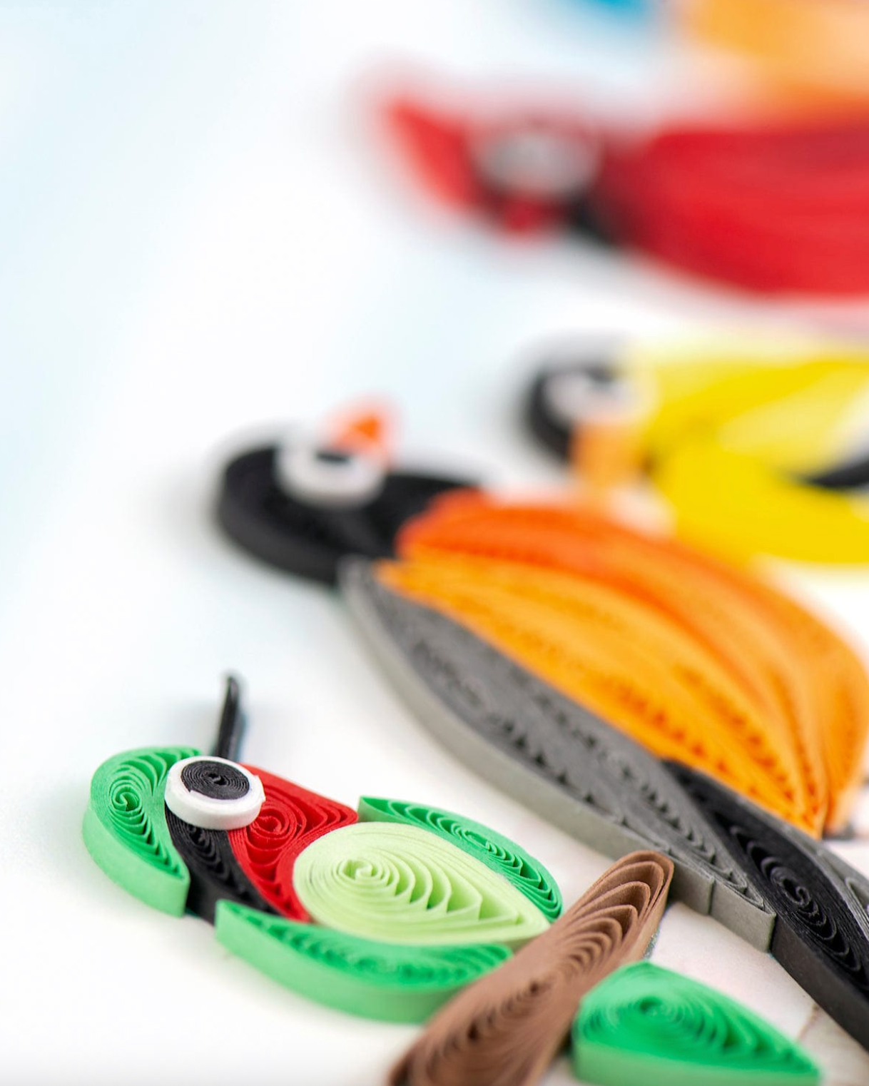 Songbirds Blank Quilling Card