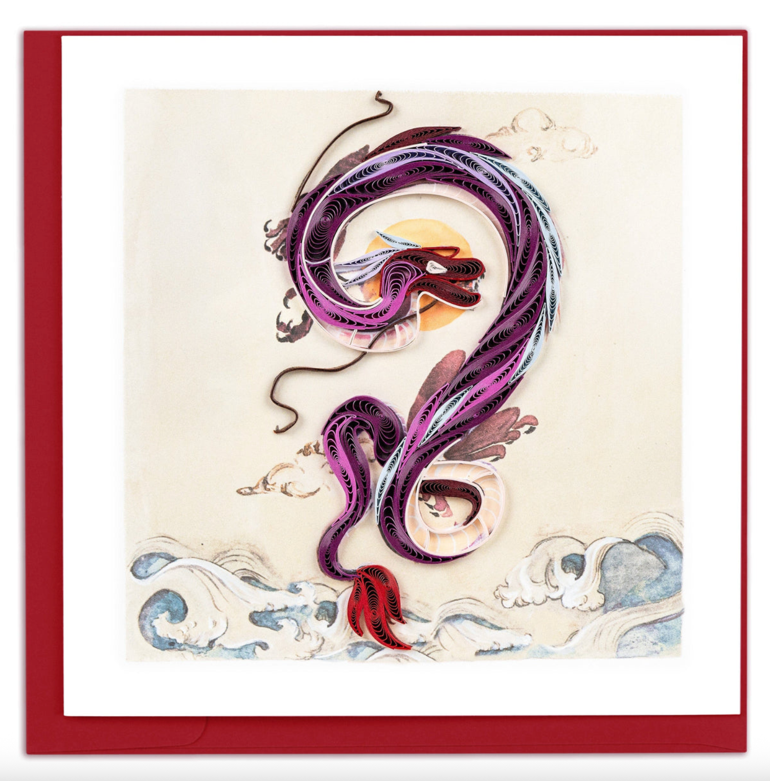 Dragon Blank Quilling Card