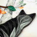Cat & Orange Branch Blank Quilling Card