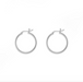 BOMA Sterling Silver Earrings - Hoop .8"