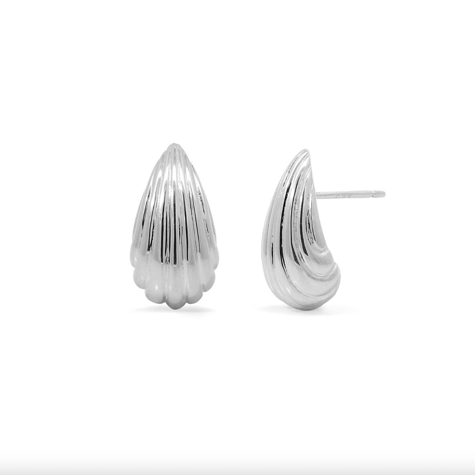 BOMA Aliana Textured Teardrop Earrings