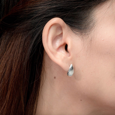 BOMA Aliana Textured Teardrop Earrings