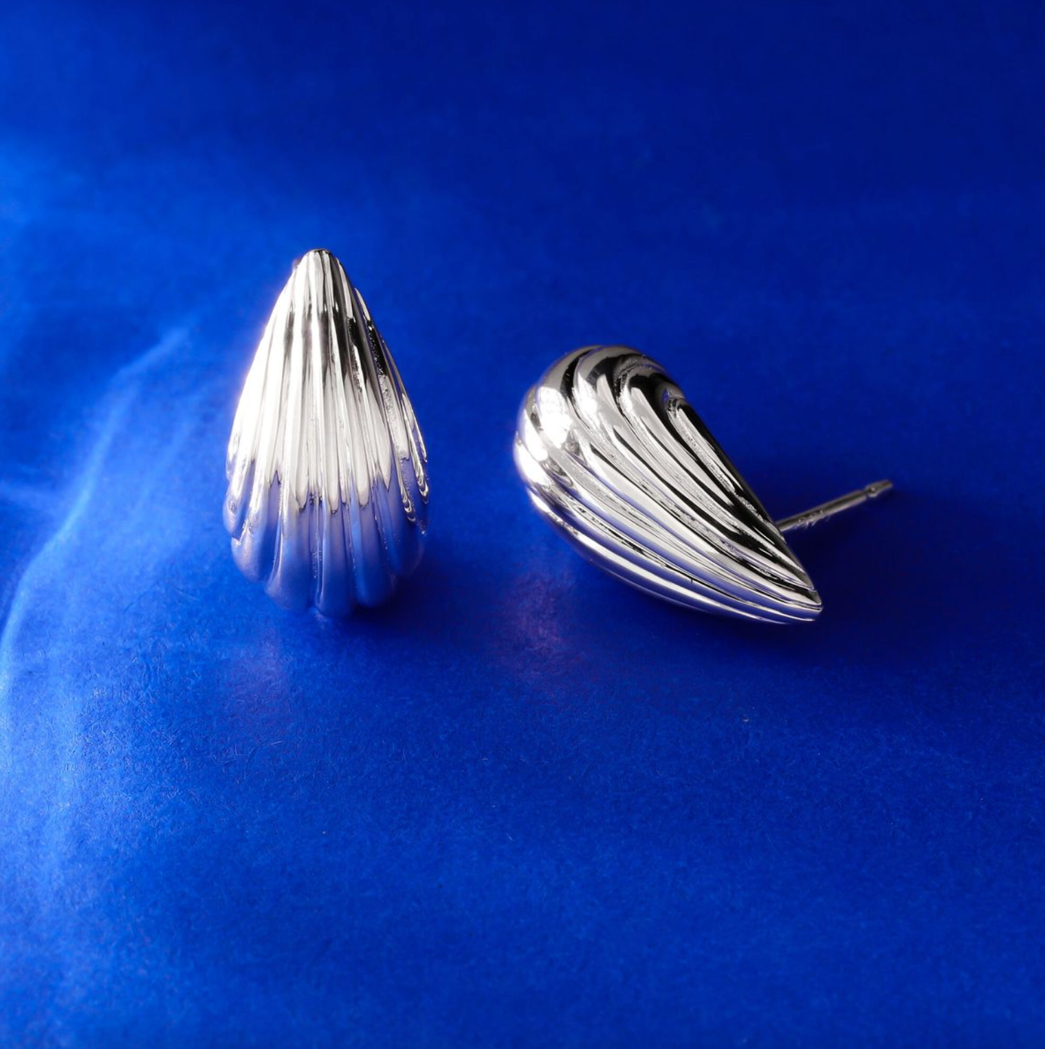 BOMA Aliana Textured Teardrop Earrings