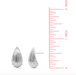 BOMA Aliana Textured Teardrop Earrings