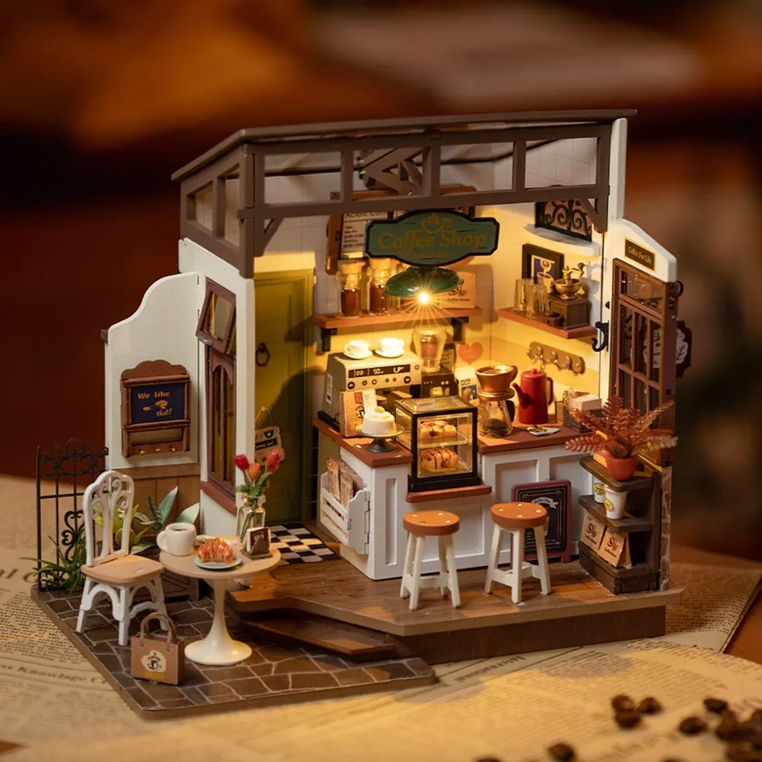 Rolife DIY Miniature House - Flavory Cafe