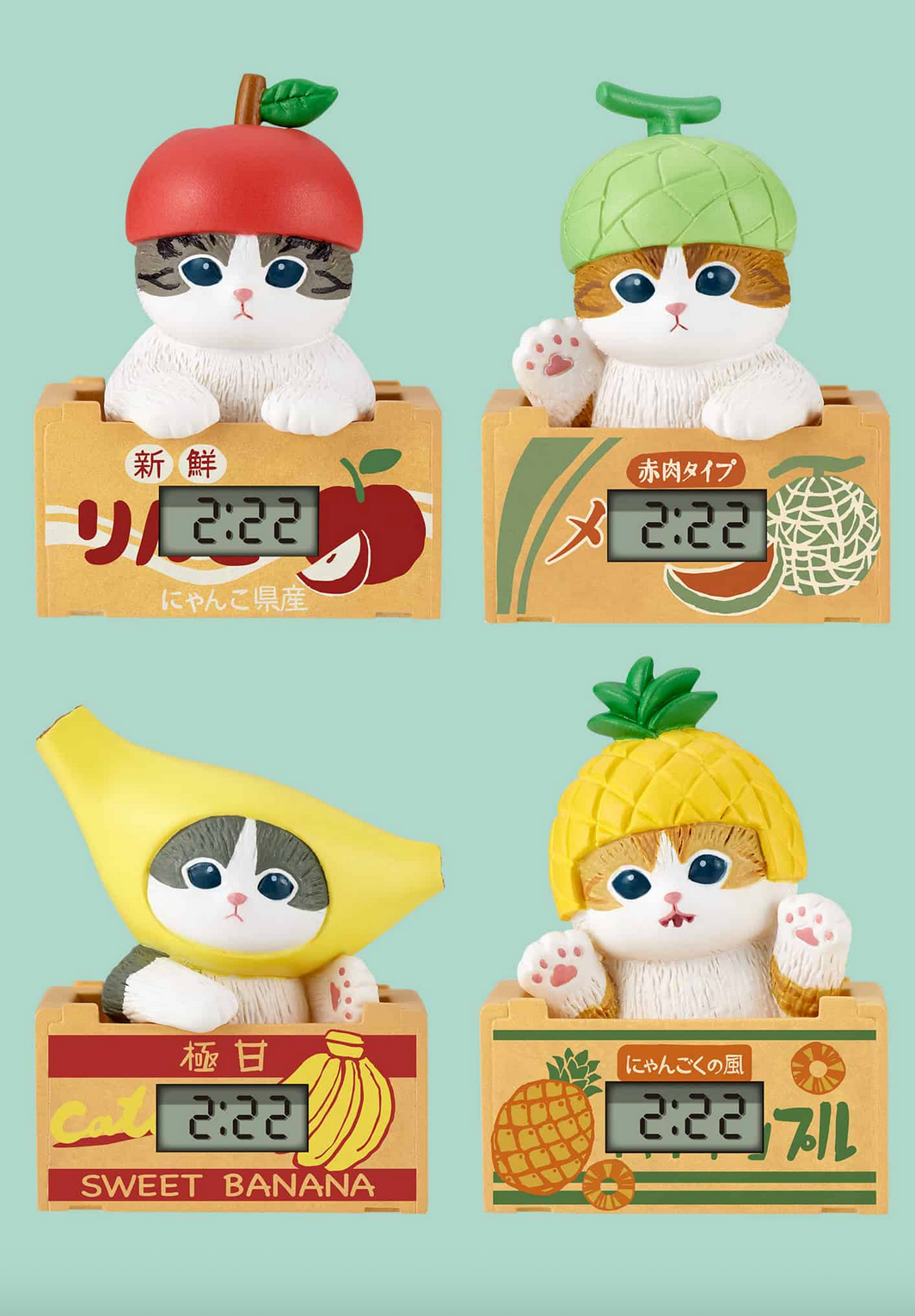Mofusand Fresh Fruit Meow Watch Blind Box