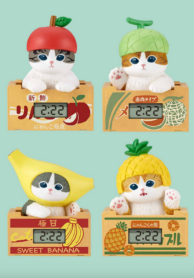 Mofusand Fresh Fruit Meow Watch Blind Box