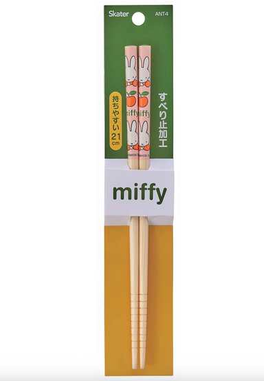 Miffy Apple Bamboo Chopsticks