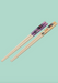 Kiki’s Delivery Service Bamboo Chopsticks 2 Pair Set