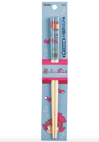 Ponyo and Ponyo's Sisters Bamboo Chopsticks