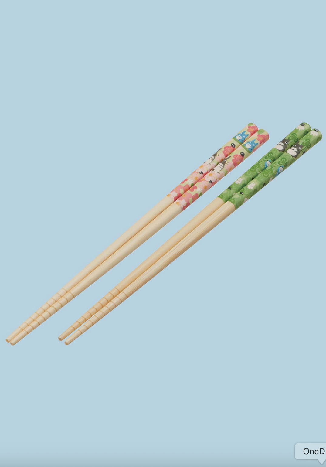 My Neighbor Totoro Bamboo Chopsticks 2 Pair Set