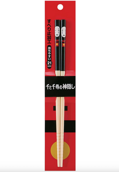 Spirited Away Bamboo Chopsticks - No-Face