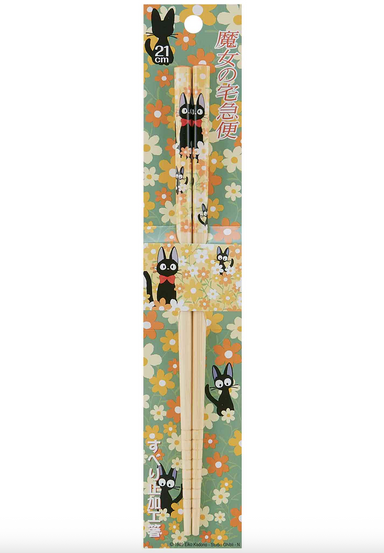 Kiki’s Delivery Service Bamboo Chopsticks - Flowers