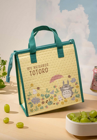 My Neighbor Totoro Insulated Lunch Bag - Flower Field