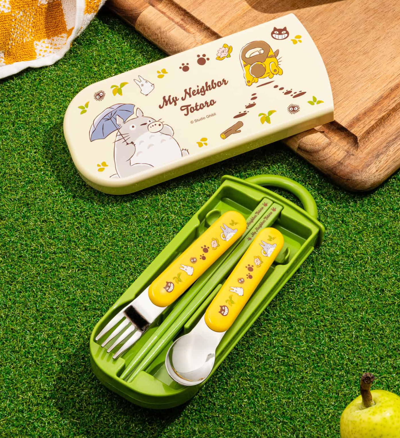 My Neighbor Totoro Utensil Set - Cat Bus