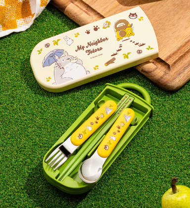My Neighbor Totoro Utensil Set - Cat Bus