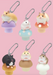 Hamster on Mushroom Keychain Blind Box