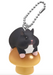 Hamster on Mushroom Keychain Blind Box