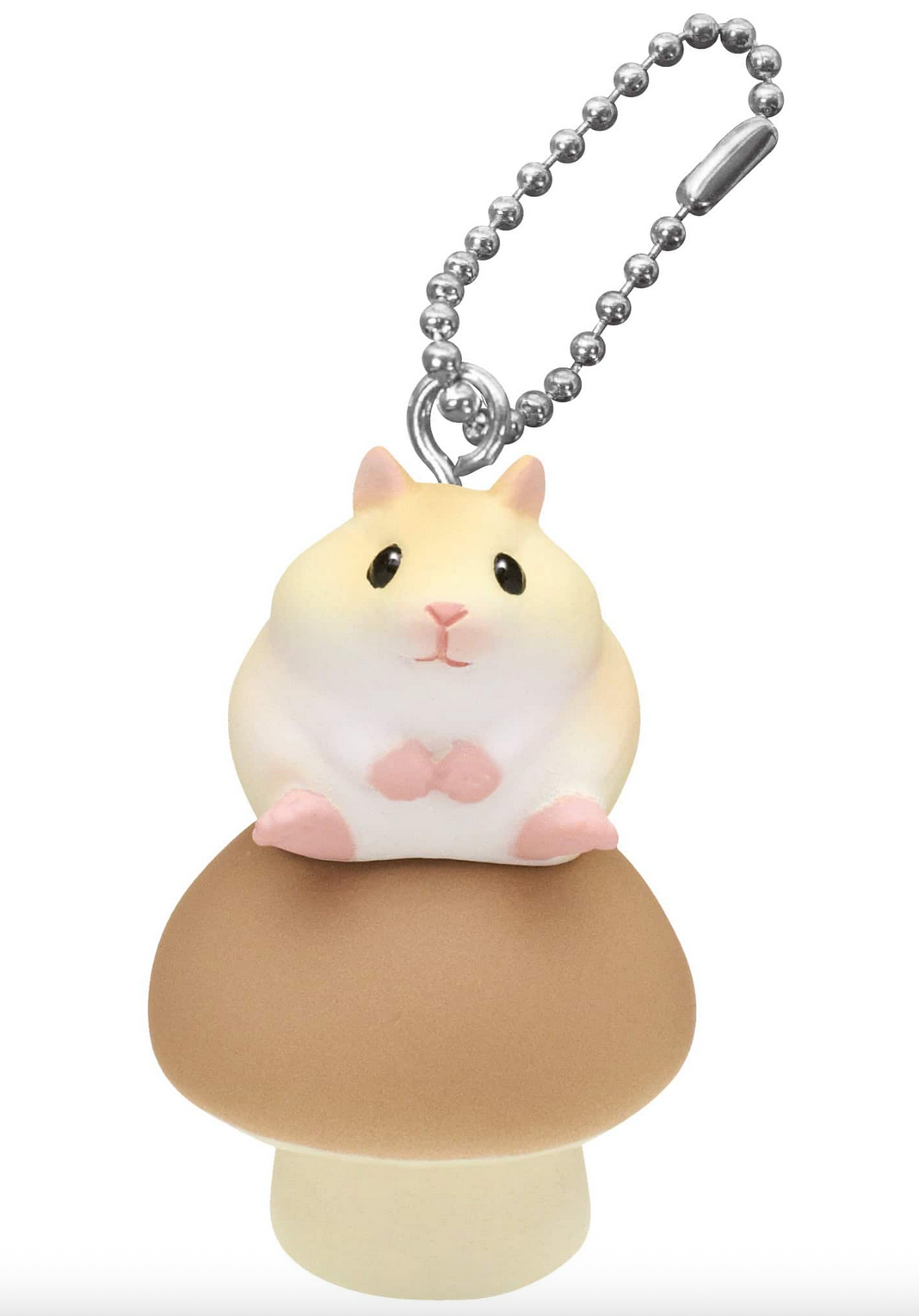 Hamster on Mushroom Keychain Blind Box