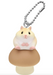 Hamster on Mushroom Keychain Blind Box