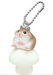 Hamster on Mushroom Keychain Blind Box