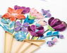 QUILLING CARDS Quilled Playful Flower Bouquet Greeting Card