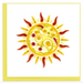 QUILLING CARDS Quilled Sun Greeting Card