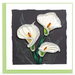 Calla Lily Blank Quilling Card