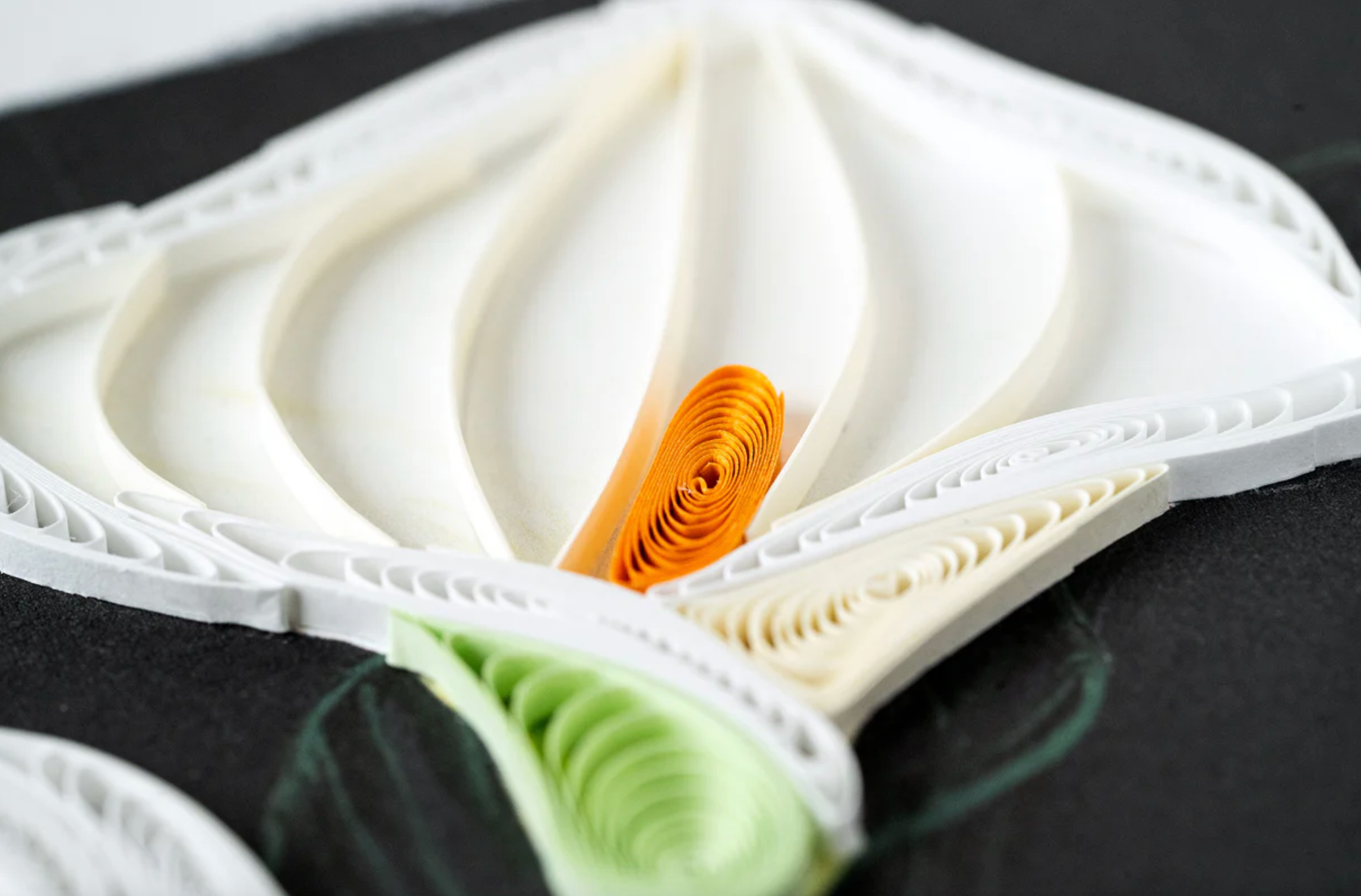 Calla Lily Blank Quilling Card