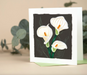 Calla Lily Blank Quilling Card