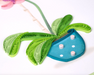 Potted Orchid Thank You Quilling Card