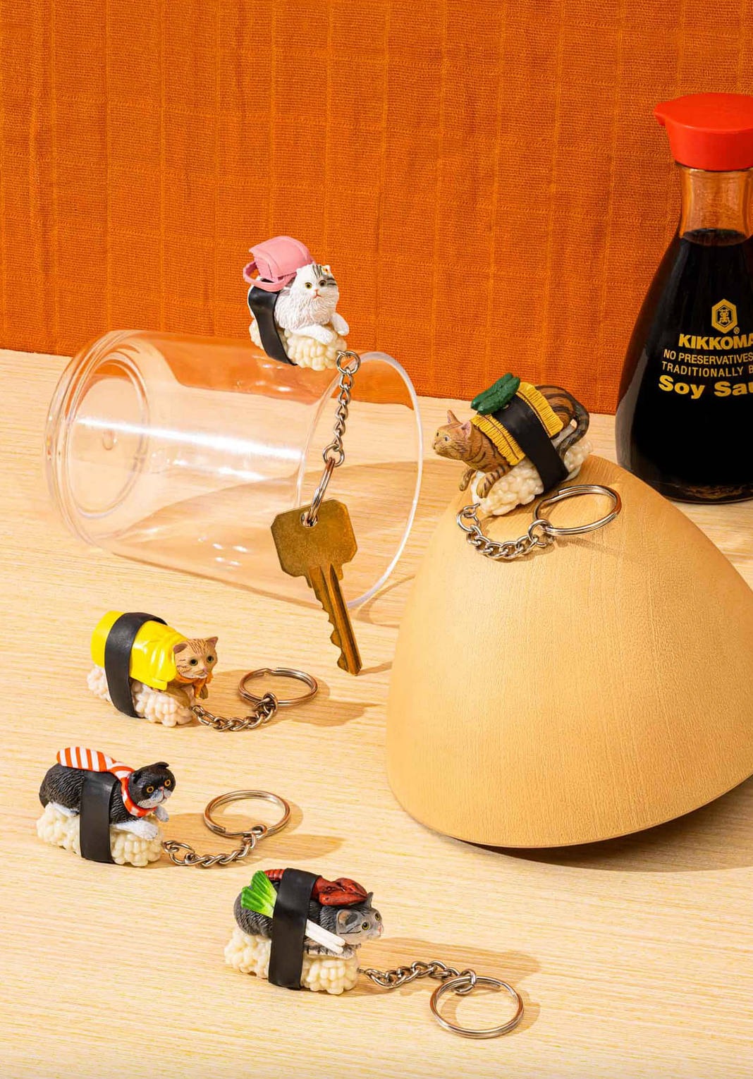 Sushi Cat (Nekozushi) Keyring Blind Box