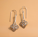 BOMA Heart-Shaped Celtic Knot Dangle Earrings