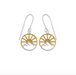 BOMA Radiant Sunrise Drop Earrings - Gold and Silver