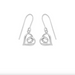 BOMA Infinite Loop Heart Dangle Earrings