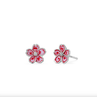 BOMA Pink Cherry Blossom Studs